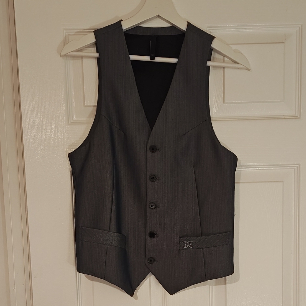 Men's Gray Vest